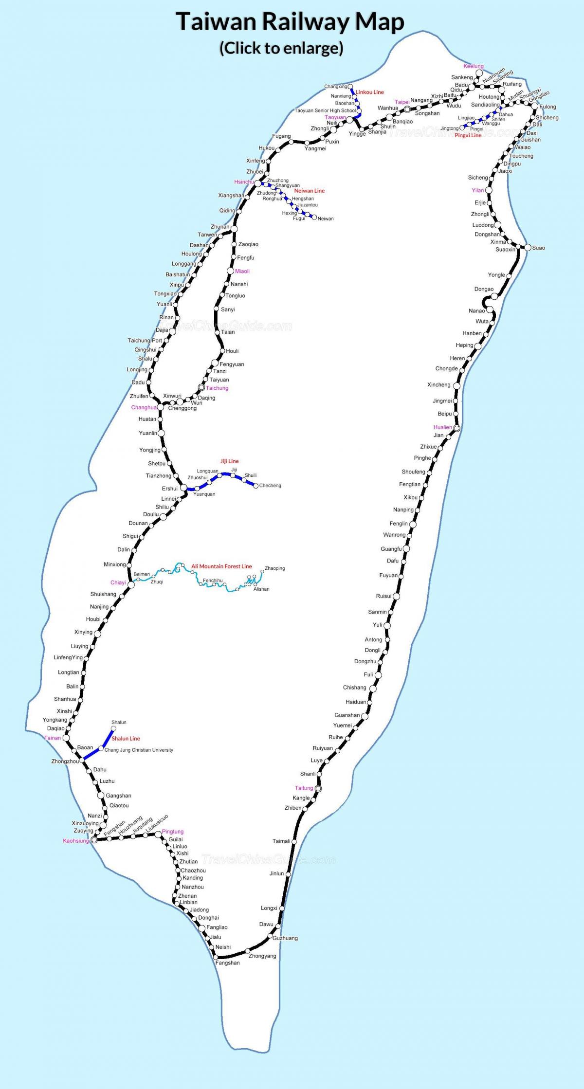 Taivāna hsr stacija map