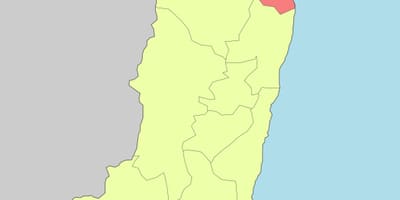 Karte hualien Taivāna