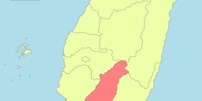 Karte Taivānā, kaohsiung
