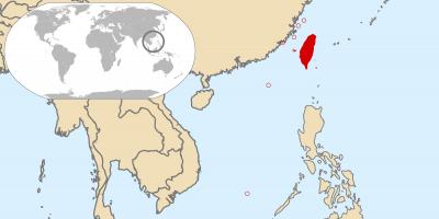 Taivānā pasaules kartē